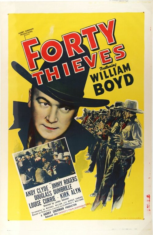 Постер фильма Forty Thieves (1944)