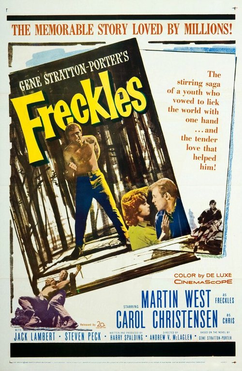 Постер фильма Freckles (1960)