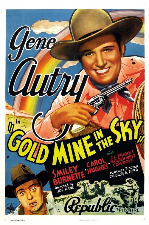 Постер фильма Gold Mine in the Sky (1938)