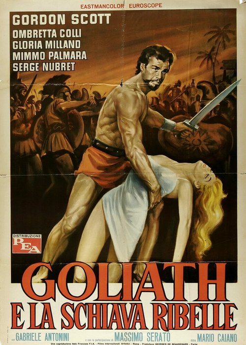 Постер фильма Goliath e la schiava ribelle (1963)