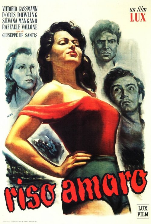 Постер фильма Горький рис (1949)