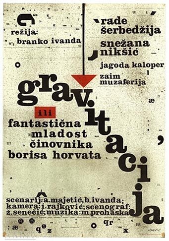 Постер фильма Gravitacija ili fantasticna mladost cinovnika Borisa Horvata (1968)