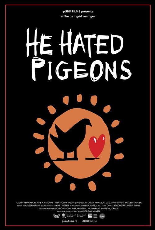 Постер фильма He Hated Pigeons (2015)