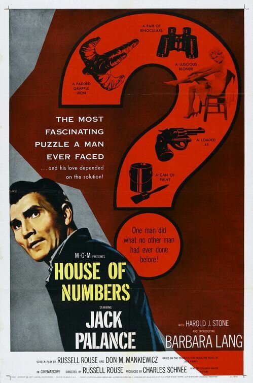 Постер фильма House of Numbers (1957)