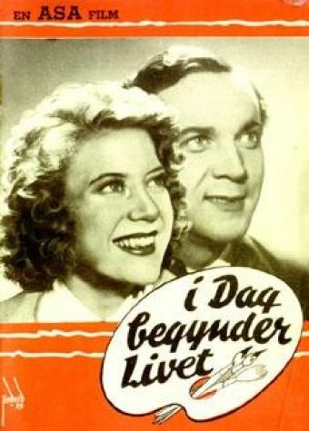 Постер фильма I dag begynder livet (1939)