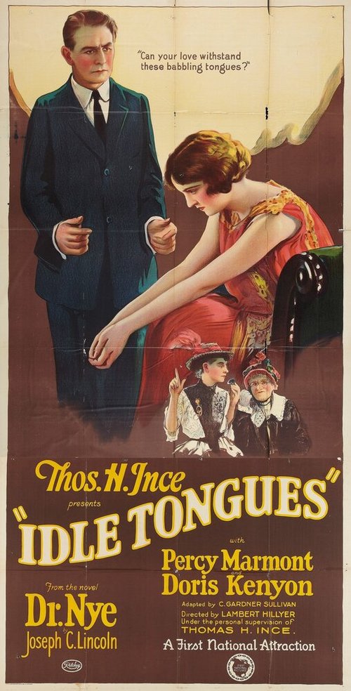 Постер фильма Idle Tongues (1924)