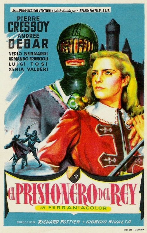 Постер фильма Il prigioniero del re (1954)