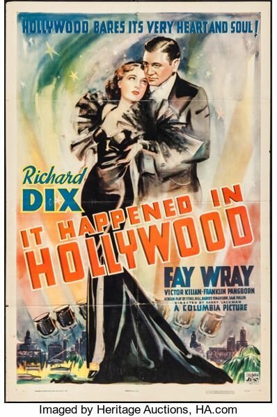 Постер фильма It Happened in Hollywood (1937)