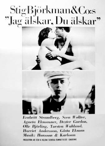 Постер фильма Jag älskar, du älskar (1968)