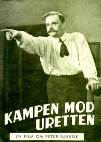 Постер фильма Kampen mod uretten (1949)