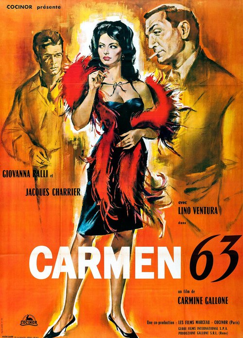 Постер фильма Кармен 63 (1962)