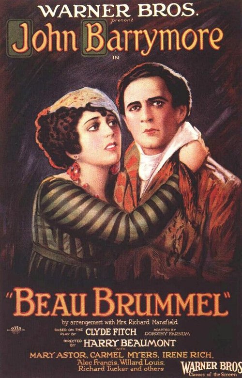 Постер фильма Красавчик Браммел (1924)