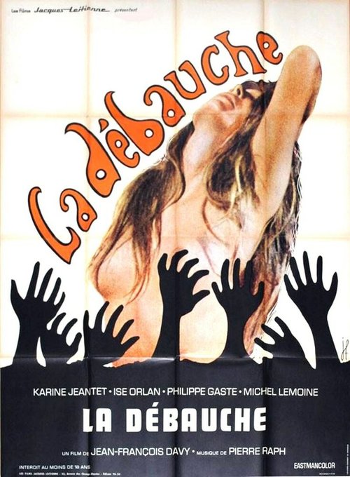 Постер фильма La débauche (1971)