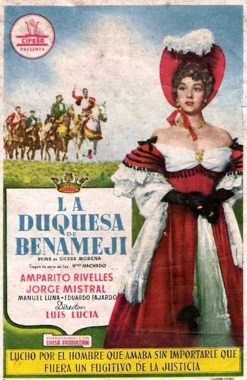 Постер фильма La duquesa de Benamejí (1949)