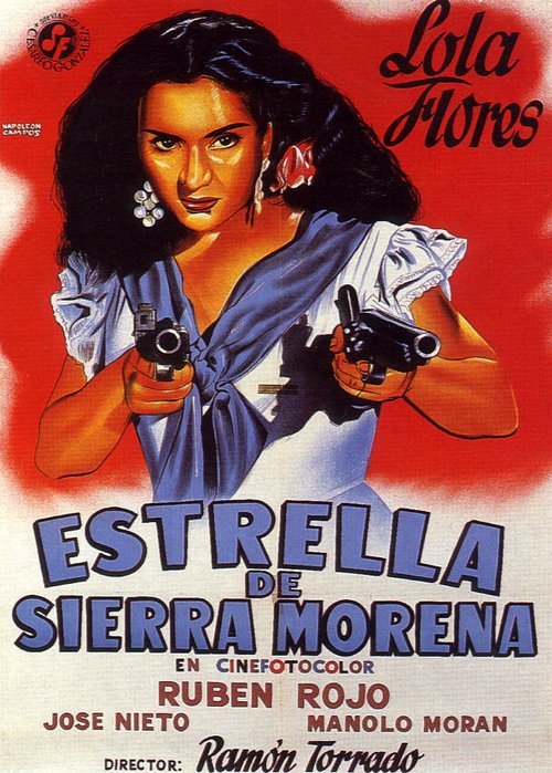 Постер фильма La estrella de Sierra Morena (1952)