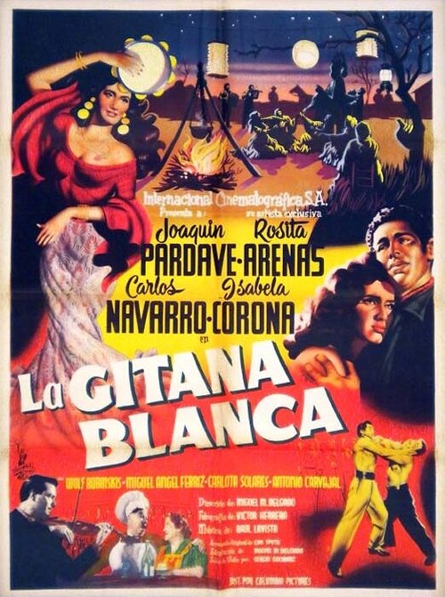 Постер фильма La gitana blanca (1954)