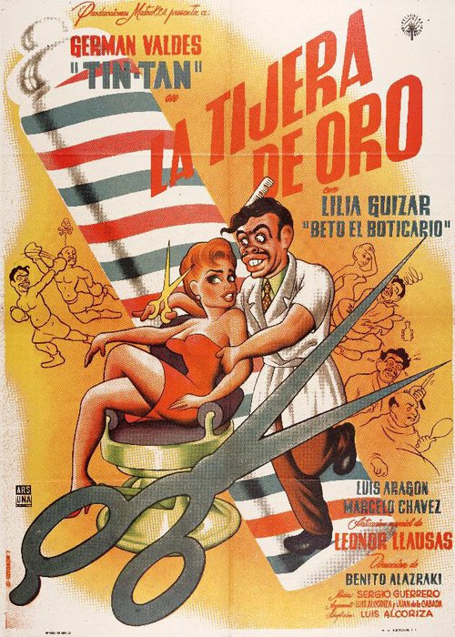 Постер фильма La tijera de oro (1960)