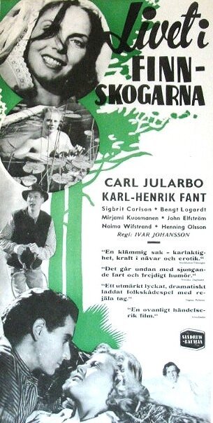 Постер фильма Livet i Finnskogarna (1947)