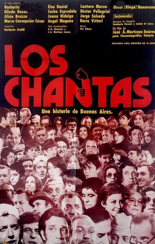 Постер фильма Los chantas (1975)