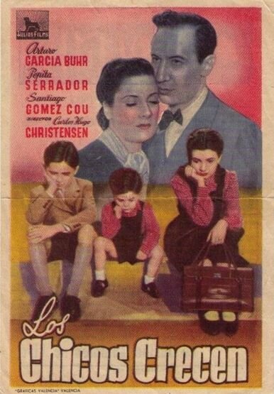 Постер фильма Los chicos crecen (1942)