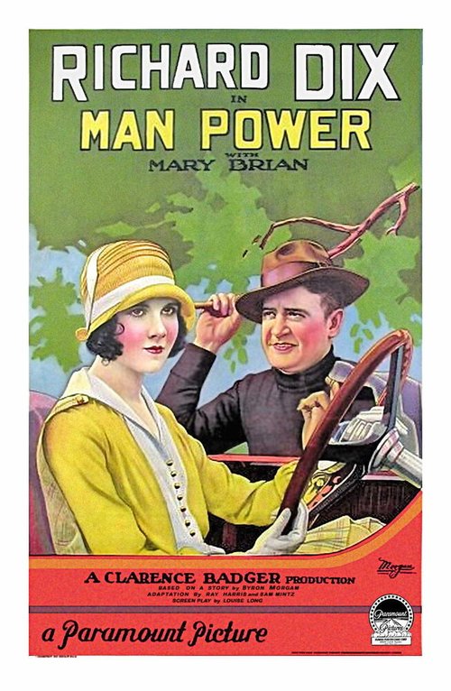 Постер фильма Man Power (1927)