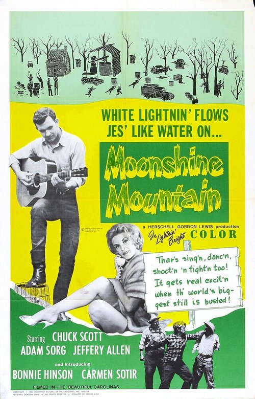 Постер фильма Moonshine Mountain (1964)