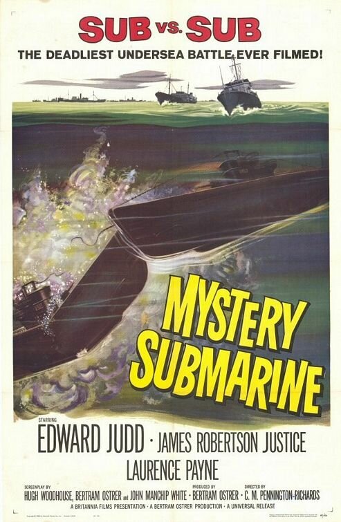 Постер фильма Mystery Submarine (1962)