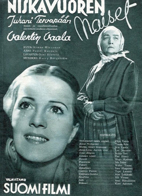 Постер фильма Niskavuoren naiset (1938)