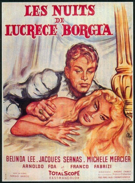 Постер фильма Ночи Лукреции Борджиа (1959)