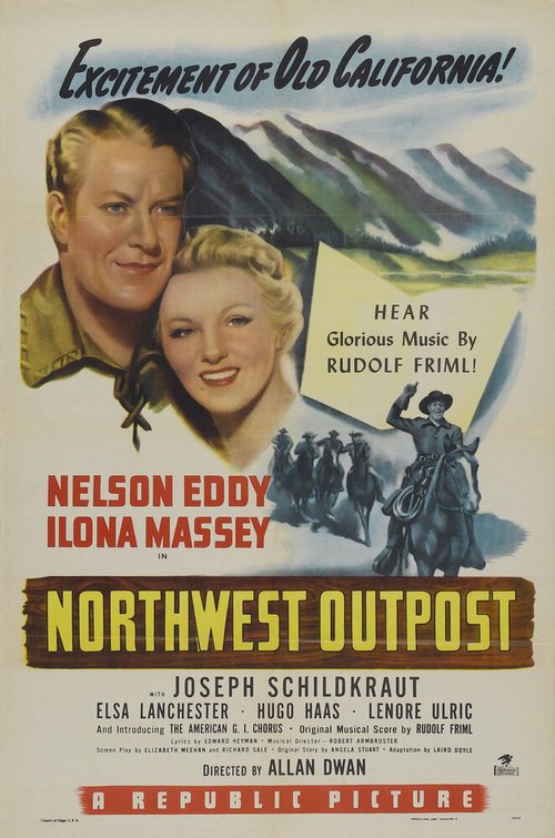 Постер фильма Northwest Outpost (1947)