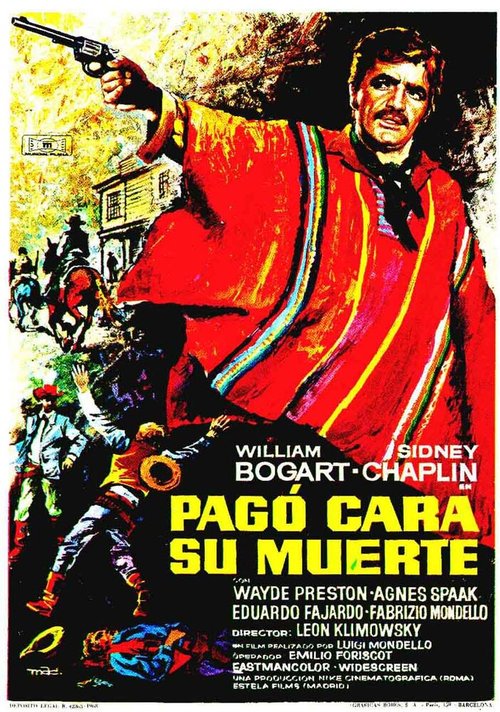 Постер фильма Он дорого заплатит за свою смерть (1969)