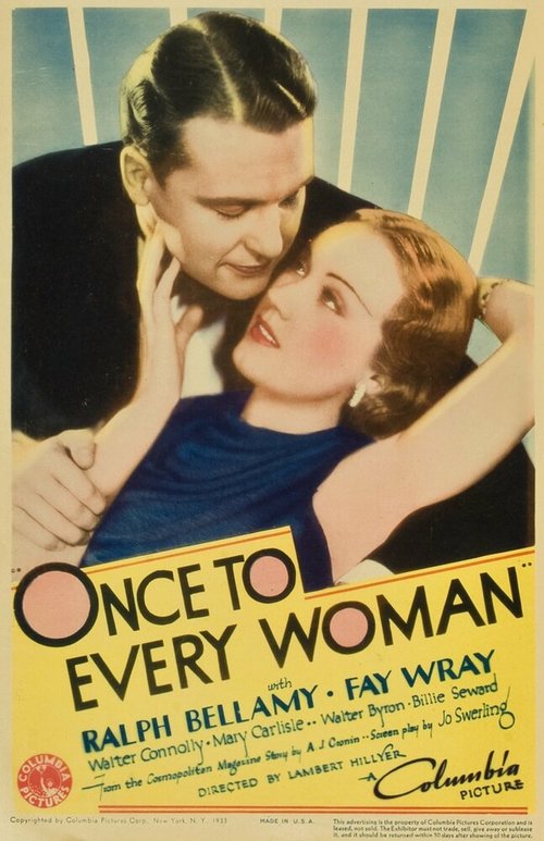 Постер фильма Once to Every Woman (1934)