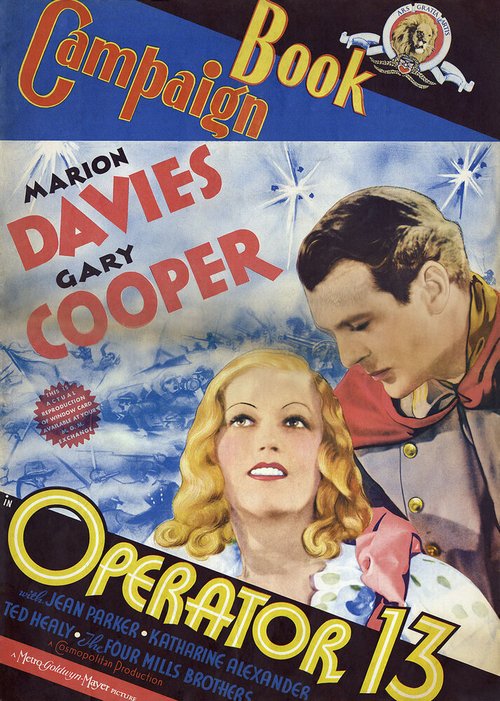 Постер фильма Оператор 13 (1934)