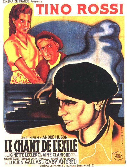 Постер фильма Песнь изгнанника (1943)