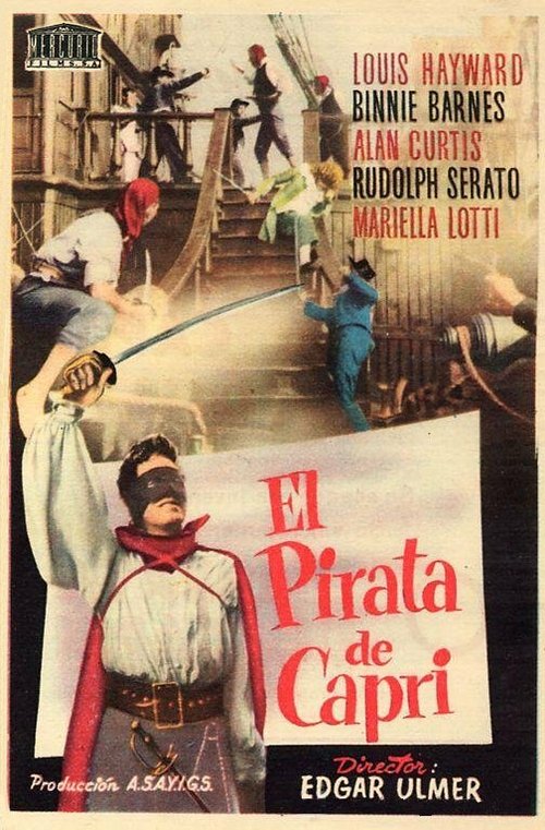 Постер фильма Пираты острова Капри (1949)