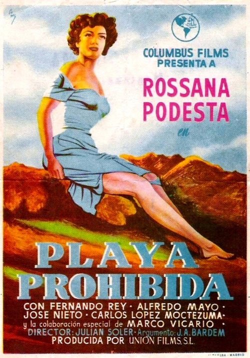 Постер фильма Playa prohibida (1956)