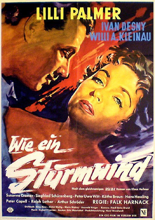 Постер фильма Подобно вихрю (1957)