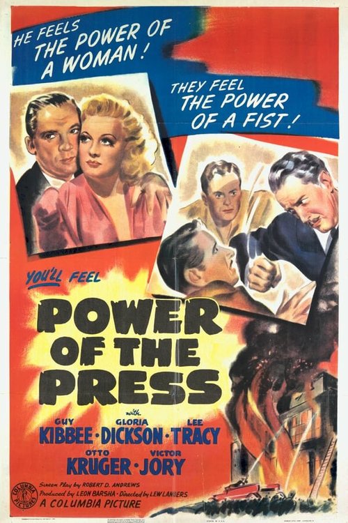 Постер фильма Power of the Press (1943)