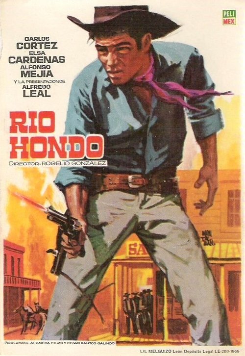 Постер фильма Río Hondo (1965)