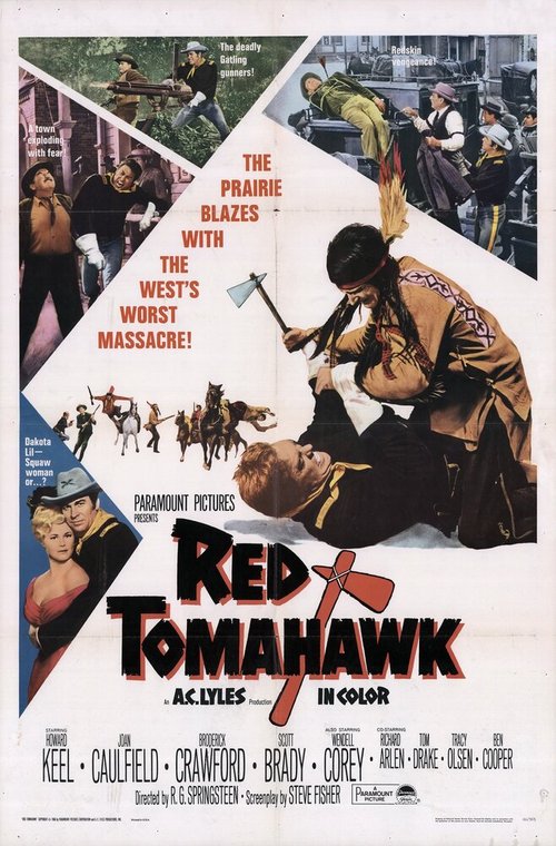 Постер фильма Red Tomahawk (1967)