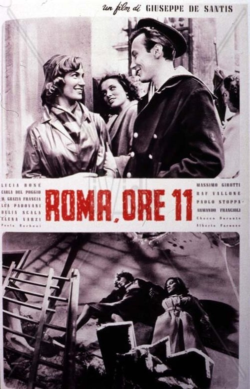 Постер фильма Рим в 11 часов (1952)