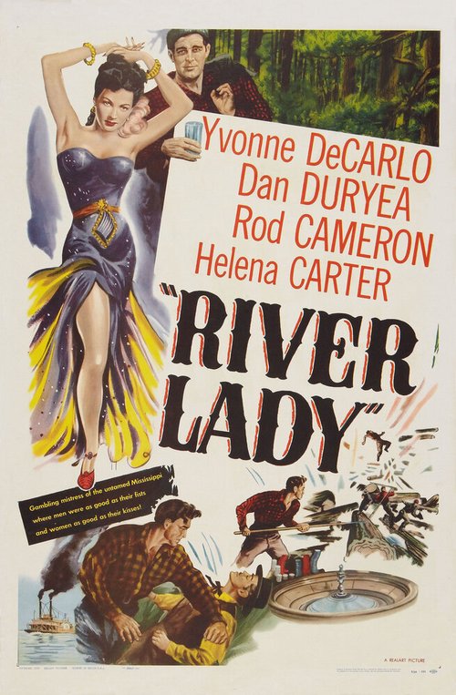 Постер фильма River Lady (1948)