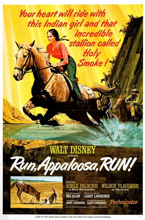 Постер фильма Run, Appaloosa, Run (1966)