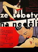 Постер фильма С субботы по воскресенье (1931)