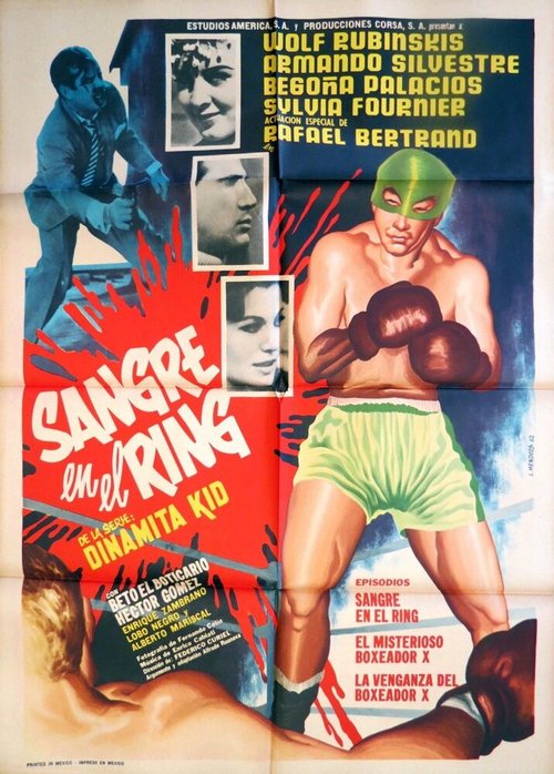 Постер фильма Sangre en el ring (1962)