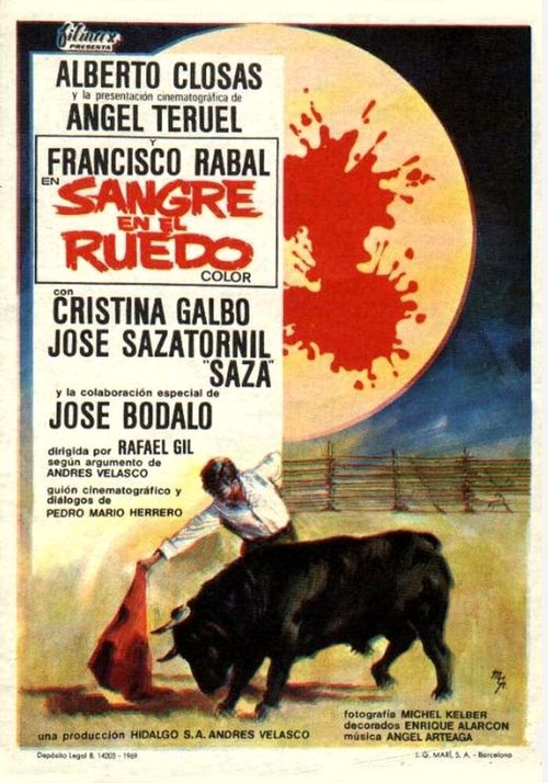 Постер фильма Sangre en el ruedo (1969)