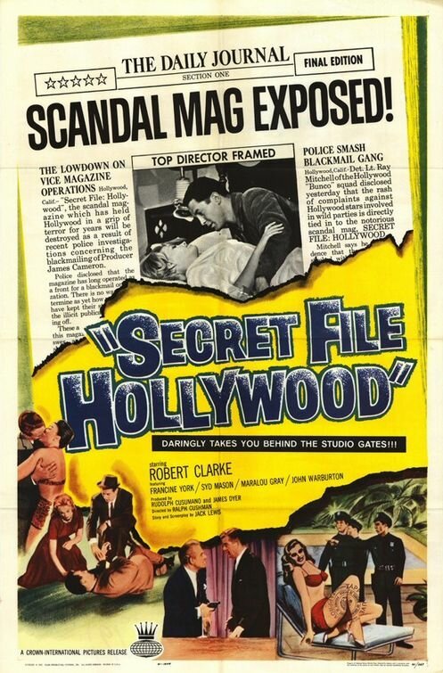 Постер фильма Secret File: Hollywood (1962)