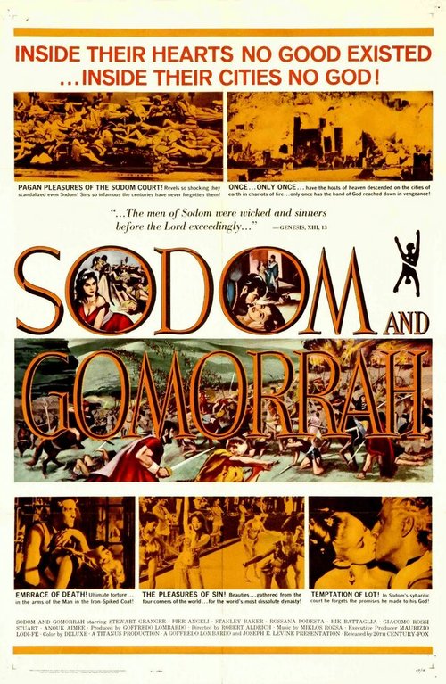 Постер фильма Содом и Гоморра (1962)