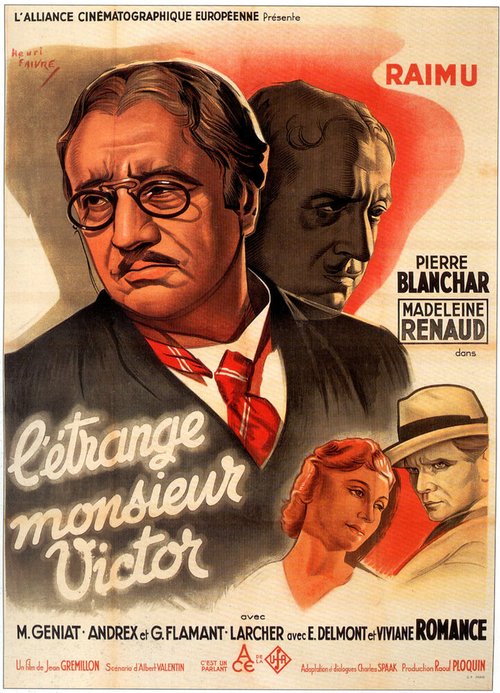 Постер фильма Странный господин Виктор (1938)