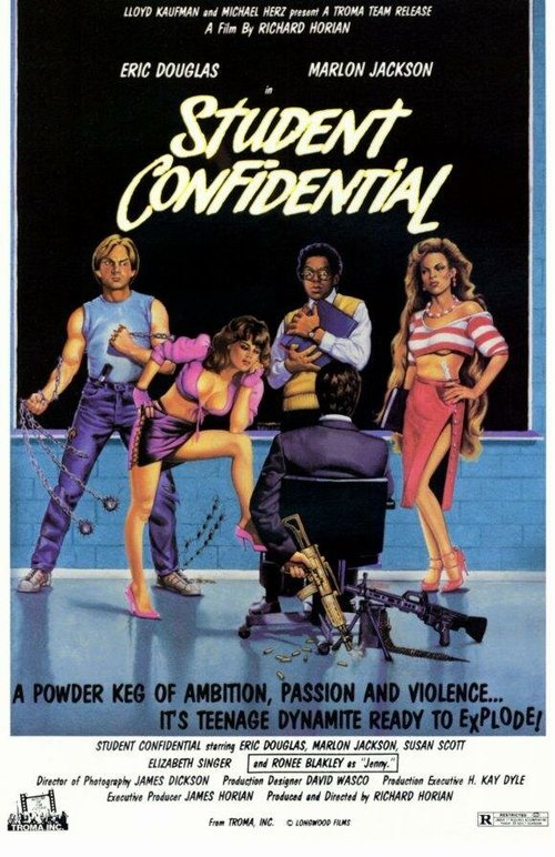 Постер фильма Student Confidential (1987)